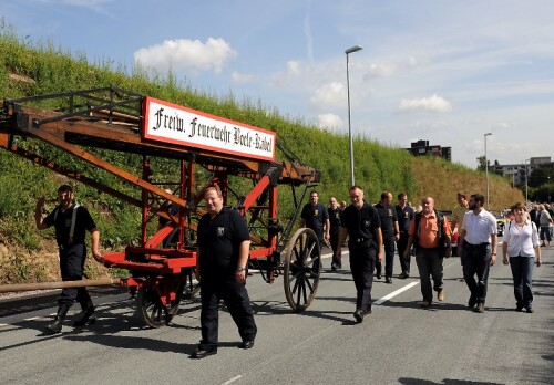 Erffnung des zweiten Bauabschnitt Boeler Ring am 22.08.2009(Foto.Richard Holtschmidt)