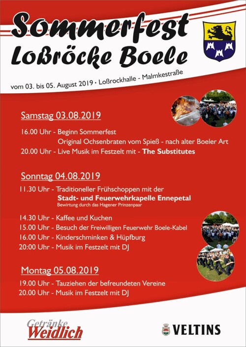 2019 07 12 Lossroecke Boele Sommerfest 2019