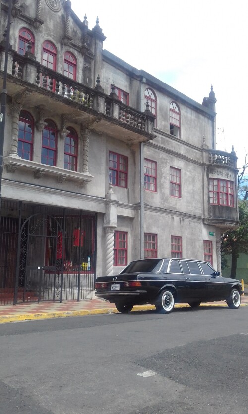 BarrioAmonCostaRicaarchitectureandLIMOUSINEMERCEDES300DLANG.jpg